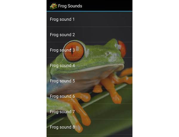 Frog Sounds for Android - Download the APK from Habererciyes